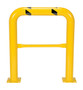 Vestil Steel High Profile Machinery and Rack Guard - 36 In. x 42 In. x 4 In. - Yellow