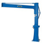Vestil Steel Multi Station Jib Crane - 72 In. I-Beam 1000 lb - Blue
