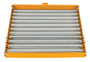 Vestil Steel Roller Platform - 26 In. x 21-1/2 In. Hefti-Lift Models - Yellow