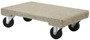 Vestil Hardwood Carpeted Dolly - 24 In. x 16 In. x 6-3/4 In. 1200 lb - Tan