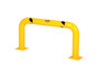 Vestil Steel High Profile Machinery and Rack Guard - 48 In. x 24 In. x 4 In. - Yellow