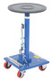 Vestil Steel - 18 In. Round Top Hydraulic Post Table 300 lb - Blue