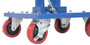 Vestil Steel - 18 In. Round Top Hydraulic Post Table 300 lb - Blue
