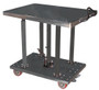 Vestil Partially Stainless Steel Hydraulic Post Table - 30 In. x 36 In. 2,000 lb - Silver