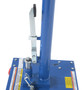 Vestil Steel - 24 In. Round Top Hydraulic Post Table 300 lb - Blue