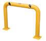 Vestil Steel High Profile Machinery and Rack Guard - 48 In. x 36 In. x 4 In. - Yellow