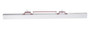 Vestil Steel Forklift Hanging Magnetic Sweeper - 72 In. Wide 75 lb - Silver