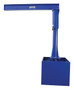 Vestil Steel Portable Jib Crane with Empty Base - 8 Ft. I-Beam 1000 lb - Blue
