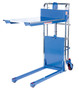 Vestil Steel Portable Foot Pump Hefti-Lift - 60 In. x 54 In. 400 lb - Blue