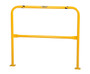 Vestil Steel High Profile Machinery and Rack Guard - 48 In. x 42 In. x 2 In. - Yellow