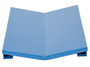 Vestil Steel V-Block Conveyor Attachment For Hefti-Lift Models - Blue