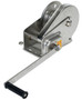 Vestil Stainless Steel Hand Winch - 2600 lb - Silver