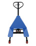 Vestil Steel Hand Pump Tote Lift - 58 In. x 27 In. x 50 In. 3000 lb - Blue
