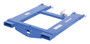 Vestil Steel Fork Truck Hook Base - 32 In. Length 4,000 lb - Blue