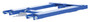 Vestil Steel Fork Truck Hook Base - 32 In. Length 4,000 lb - Blue
