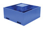 Vestil Steel Empty Concrete Base - 18 In. Height For JIB Crane Models - Blue
