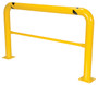Vestil Steel High Profile Machinery and Rack Guard - 72 In. x 42 In. x 4 In. - Yellow