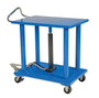 Vestil Steel Hydraulic Post Table - 24 In. x 36 In. 3,000 lb - Blue