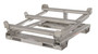 Vestil Stainless Steel Intermediate Bulk Container Tilt Stand with Fork Pockets - 48-1/2 In. x 15-1/4 In. 4400 lb - Silver