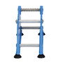 Vestil Plastic Label Dispenser Accommodates - 2 In. Wide Labels - Blue