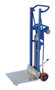 Vestil Steel Hydra Lift Cart - 33-3/4 In. x 20-1/2 In. 750 lb - Blue
