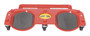 Vestil Plastic Rolling Knee Dolly - 10 In. x 20-1/4 In. x 3-1/2 In. 350 lb - Red