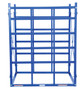 Vestil Steel Long Bar Pigeon Hole Rack - 48 In. x 48-1/2 In. x 60 In. 7700 lb - Blue
