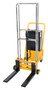Vestil Steel Counter Balanced Hefti-Lift - 68 In. x 68-3/4 In. 550 lb Yellow / - Black