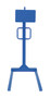 Vestil Steel Pallet Lifter - 48 In. Fork 2000 lb - Blue
