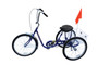 Vestil Standard Industrial Bicycle - 250 lb - Blue