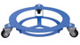 Vestil Steel Keg Transport Dolly - 26 In. x 26-3/8 In. x 5 In. 200 lb - Blue