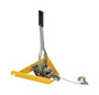 Vestil Steel Hand Crank Winch and Hook Attachment For Hydra Lift Cart Model - Yellow