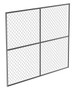 Vestil Galvanized Steel Construction Safety Barrier Panel Unit - 91 In. L x 72 In. H For HRAIL Models