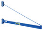 Vestil Steel High Clearance Tie Rod Jib - 79-3/4 In. I-Beam 300 lb - Blue