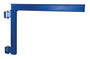 Vestil Steel Low Clearance Tie Rod Jib - 80 In. I-Beam 2000 lb - Blue