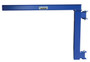 Vestil Steel Low Clearance Tie Rod Jib - 80 In. I-Beam 600 lb - Blue