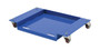 Vestil Steel Floor Hugger Dolly - 21-7/8 In. x 31-3/8 In. x 4-11/16 In. 840 lb - Blue