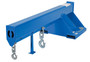 Vestil Steel Non Telescoping Lift Boom - 24 In. Fork Pocket Center 8,000 lb - Blue and Yellow
