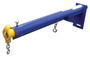 Vestil Steel Carriage Mount Lift Master Boom Class II - 4,000 lb - Blue and Yellow