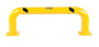 Vestil Steel Low Profile Rack Guard Bollard - 48-5/8 In. Length - Yellow