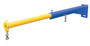 Vestil Steel Carriage Mount Lift Master Boom Class II - 6,000 lb - Blue and Yellow