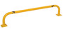 Vestil Steel Low Profile Rack Guard Bollard - 48 In. Length - Yellow