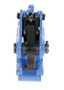 Vestil Steel Vertical Positive Locking Plate Clamp - 12 In. x 3-1/2 In. x 7-1/2 In. 4000 lb - Blue
