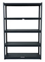 Vestil Steel Powder Coated Bolt-Less Shelving - 48 In. x 18 In. x 72-1/4 In. 2000 lb - Black