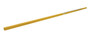 Vestil Steel Modular Guard Railing Section - 80 In. x 2-1/2 In. x 2-1/2 In. - Yellow