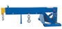 Vestil Steel Orbit Telescoping Lift Boom - 36 In. Fork Pocket Center 8,000 lb - Blue