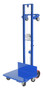Vestil Steel Lite Load Lift With Winch, Swivel Casters and Manual Floor Lock - 24 In. x 20 In. Platform 400 lb - Blue