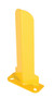 Vestil Steel Low Profile Rack Guard - 3 In. x 8 In. x 17-7/8 In. - Yellow