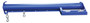 Vestil Steel Economy Non Telescoping Lift Boom - 24 In. Fork Pocket Center 4,000 lb - Blue and Yellow