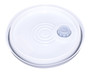 Vestil Plastic UN Rated Spout Top Lid - 5 Gallon - White